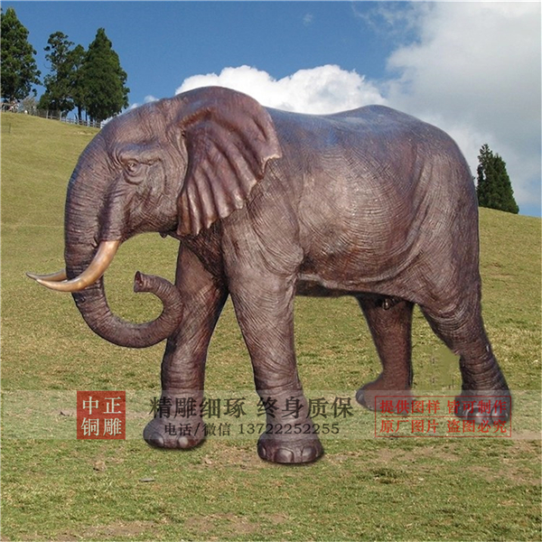 生產(chǎn)銅大象
