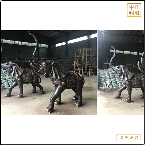 門(mén)口大象雕塑擺件