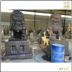 天安門(mén)銅獅子雕塑鑄造