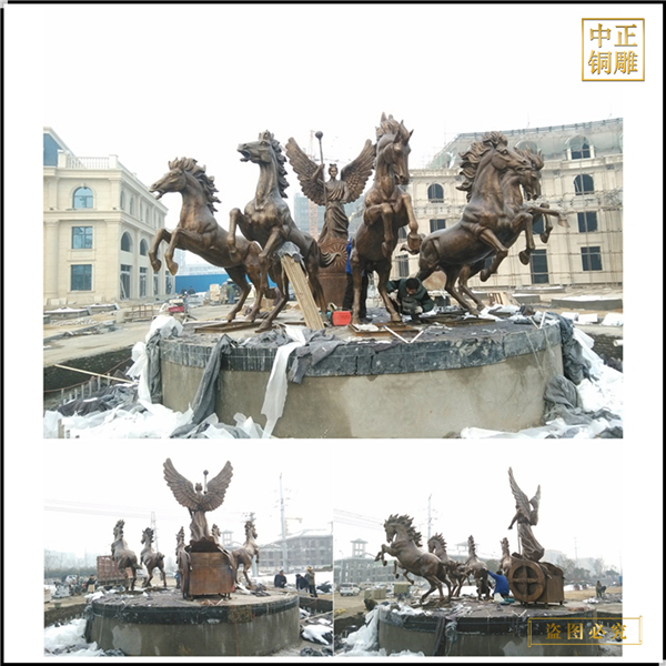 酒店小區(qū)廣場銅馬雕塑擺件.jpg