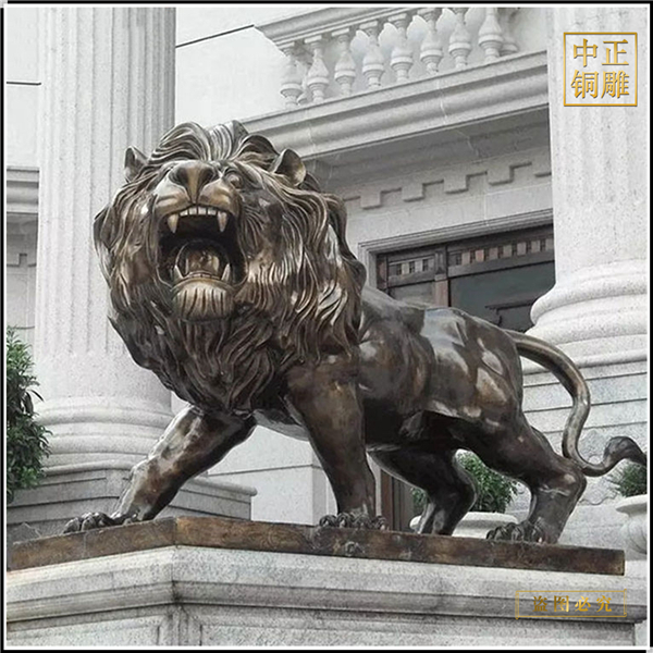 2米鑄銅獅子鑄造廠